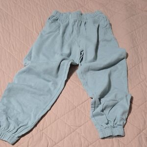 Garage Boyfriend Joggers In Washed Teal
